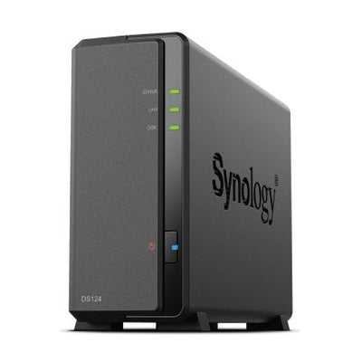 Synology DiskStation DS124 1-Bay 3.5" Diskless 1xGbE NAS