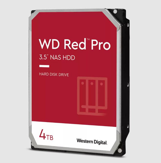 WD Red Pro 4TB 3.5" NAS Hard Drive